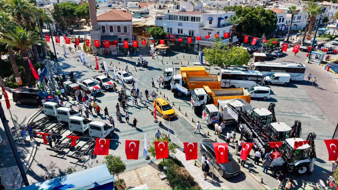 Bodrum Belediyesi Filosunu Güçlendiriyor: 2026’da 15, Son İki Yılda Toplam 48 Yeni Araç Envantere Katıldı 2